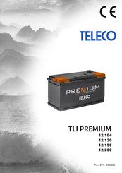 Teleco TLI PREMIUM 12/120 Manual De Instalacion E Instrucciones De Uso