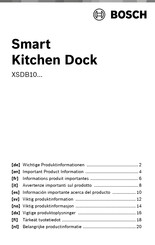 Bosch XSDB10 Serie Manual De Instrucciones