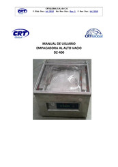 CRT Global DZ-400 Manual De Usuario