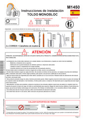 MITJAVILA Monobloc M1450 Instrucciones De Instalación