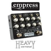 Empress Effects Heavy Manual Del Usuario