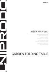 UNIPRODO UNI GFT 02 Manual De Instrucciones