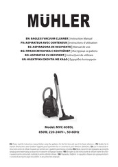 MUHLER MVC-85BSL Manual De Uso