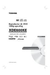 Toshiba XDE600KE Manual Del Usuario