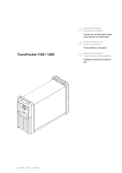 Fronius TransPocket 1200 Instrucciones De Uso