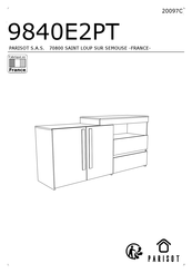 Parisot 9840E2PT Instrucciones De Montaje