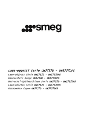 Smeg UW5757D Serie Instalación Uso Y Mantenimiento