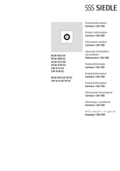 SSS Siedle ACM 678-02 Informacion De Producto