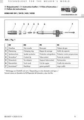 Abicor Binzel ROBO WH 241D Folleto De Instrucciones