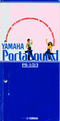 Yamaha PortaSound PS-1 Manual Del Usuario