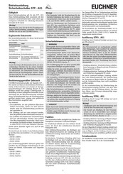 EUCHNER STP4 AS1 Manual De Instrucciones