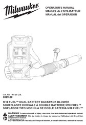 Milwaukee 3009-24HD Manual Del Operador