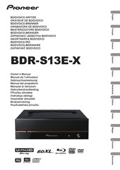 Pioneer BDR-S13E-X Manual Del Propietário