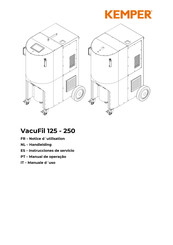 Kemper VacuFil 250 Instrucciones De Servicio