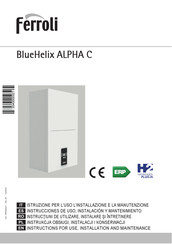 Ferroli BlueHelix ALPHA Instrucciones De Uso, Instalación Y Mantenimiento