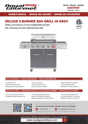 ROYAL GOURMET GA5404G Manual Del Usuario