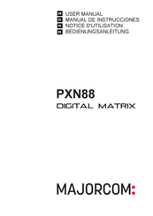 Majorcom PXN88 Manual De Instrucciones