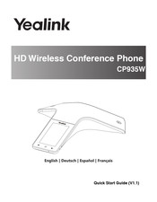 Yealink CP935W Manual Del Usuario