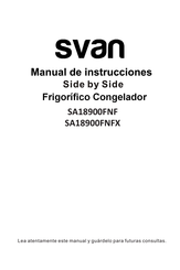 Svan SA18900FNF Manual De Instrucciones