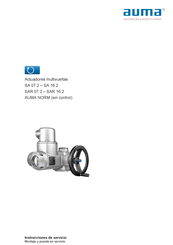 Auma SAR 07.2 Instrucciones De Servicio