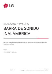 LG SPT5-W Manual Del Propietário