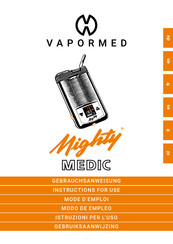 Vapormed MIGHTY MEDIC Modo De Empleo