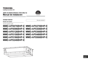 Toshiba MMD-AP0566BHP-E Manual De Instalación