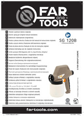 Far Tools SG 120B Traduccion Del Manual De Instrucciones Originale