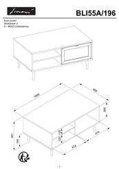 finori BLI55A/196 Instrucciones De Montaje