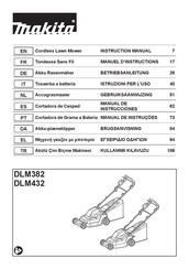 Makita DLM382 Manual De Instrucciones