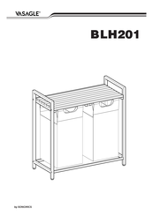 Songmics VASAGLE BLH201 Instrucciones De Montaje