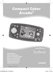 LEXIBOOK Compact Cyber Arcade JL2365PA Manual De Instrucciones