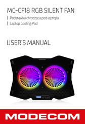 Modecom MC-CF18 RGB Manual Del Usuario