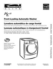 Kenmore HE 4t 110.45986402 Manual Del Propietario E Instrucciones De Instalación