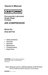 Craftsman 919.167710 Manual Del Usuario