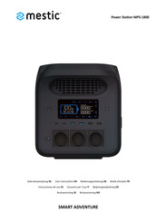 MESTIC Power Station MPS-1800 Instrucciones De Uso