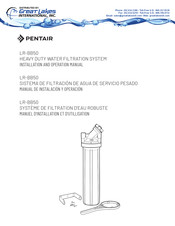 Pentair LR-BB50 Manual De Instalación Y Operación