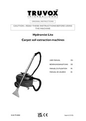 Truvox International Hydromist Lite Manual De Usuario