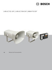 Bosch AMN-P15-SIP Manual De Funcionamiento
