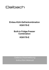 Dalbach KGK178-F Instrucciones De Uso