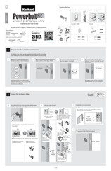 Kwikset Powerbolt 250 Guía De Instalación Y Usuario
