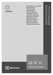 Electrolux LIR60430 Manual De Instrucciones