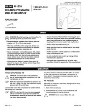 Uline Kihlberg H-1335 Manual Del Usuario