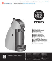 Nescafe Dolce Gusto Krups KP 100B Manual De Usuario