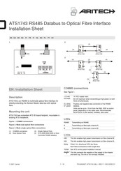 Aritech ATS1743 Hoja De Instalación