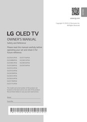 LG OLED55G4PSA Manual Del Usuario