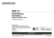 JVC KENWOOD KMM-115 Manual De Instrucciones