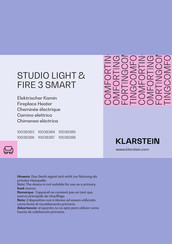 Klarstein Studio Light & Fire 3 Smart 10038388 Manual De Instrucciones