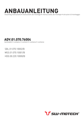 SW-Motech MSS.01.070.10001/B Instrucciones De Montaje