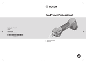 Bosch Pro Pruner Professional Manual Original